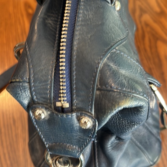 Rebecca Minkoff Navy Blue Pebbled Leather - Picture 11 of 16